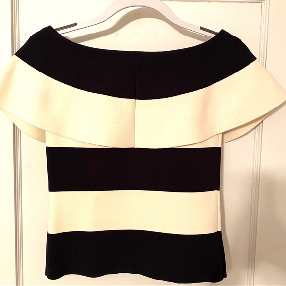 Classic navy & cream two-pieces (top and pants) - Picture 7 of 11